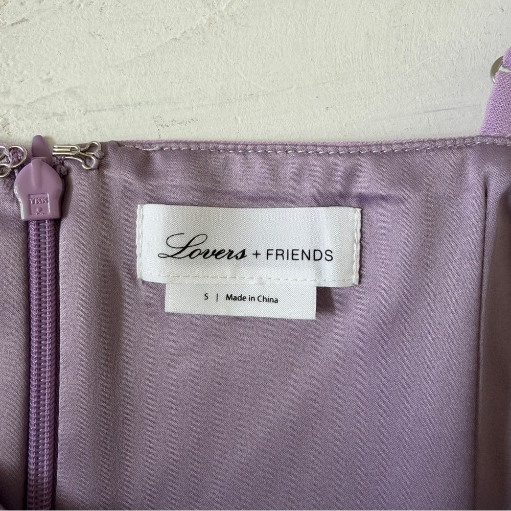 Lovers and Friends Teddy Mini Dress in Lilac Purple Size S NWOT - Picture 6 of 9